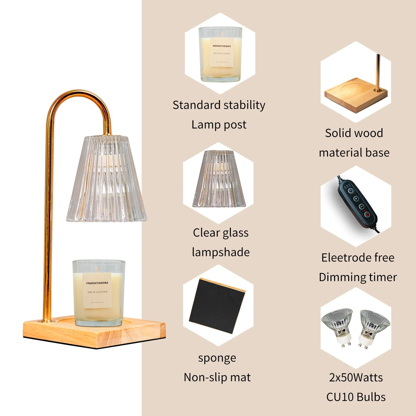 CozyLit Candle Warmer