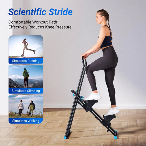 Foldable Home-Gym Vertical Stair Climber