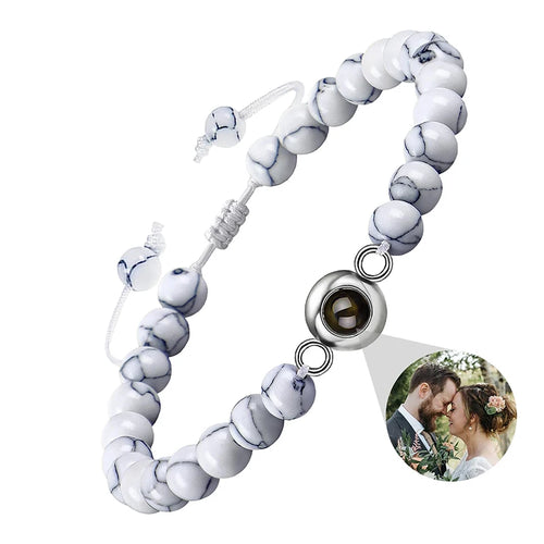 Personalized Circle Photo Bracelet