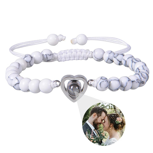 Personalized Circle Photo Bracelet