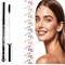 Lip Liner Waterproof Peel Off Tattoo Lip Gloss Waterproof Long Lasting Matte Lip Tint Brown Contour Tear-off Lips Stain Cosmetic