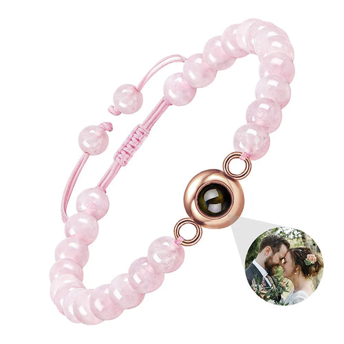 Personalized Circle Photo Bracelet