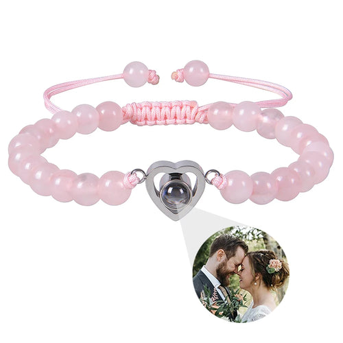 Personalized Circle Photo Bracelet