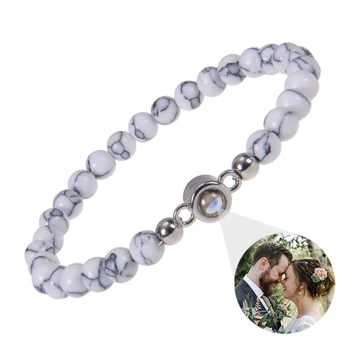 Personalized Circle Photo Bracelet