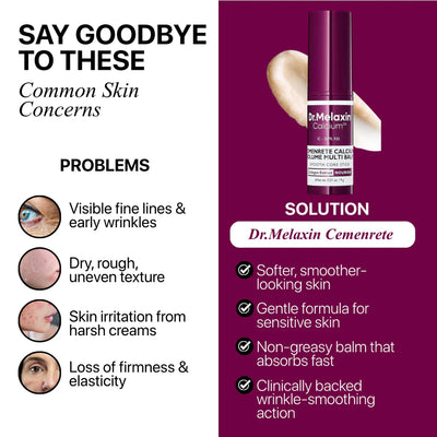 Bálsamo multiusos de calcio Cemenrete del Dr. Melaxin
