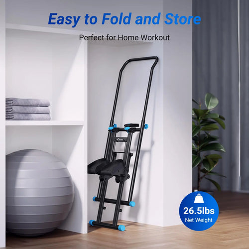 Foldable Home-Gym Vertical Stair Climber