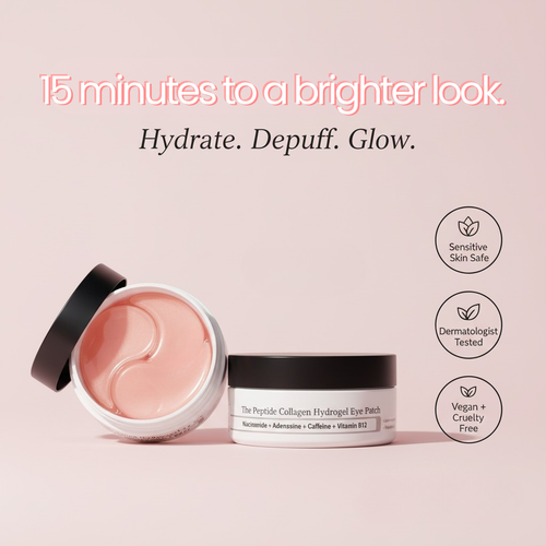Bloomei peptide serum under eye patches