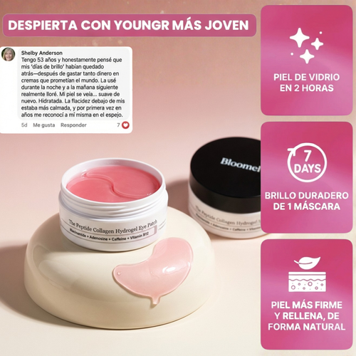 PARCHE REGENERATIVO PARA OJOS CON HIDROGEL DE COLÁGENO Y PÉPTIDO (60 uds.)