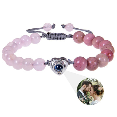 Personalized Circle Photo Bracelet