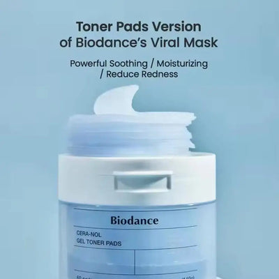 Almohadilla de colágeno Biodance para atenuar líneas finas, reafirmante de poros, hidratante, tónico, iluminador, mejora el tono de la piel, tónico facial, cuidado facial.