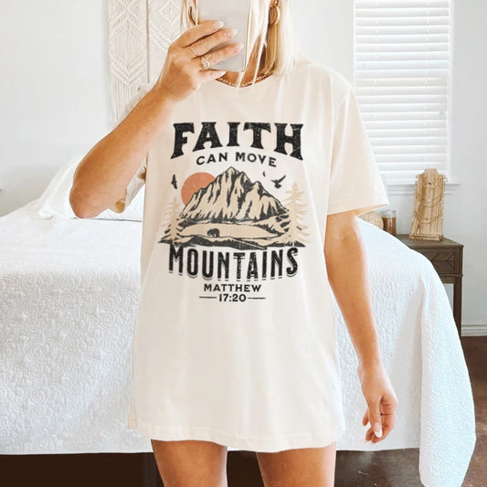 Matthew 17:20 - Oversized Tee