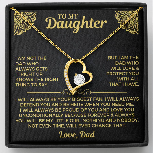 To My Daughter - Love Dad - Beautiful Gift Box