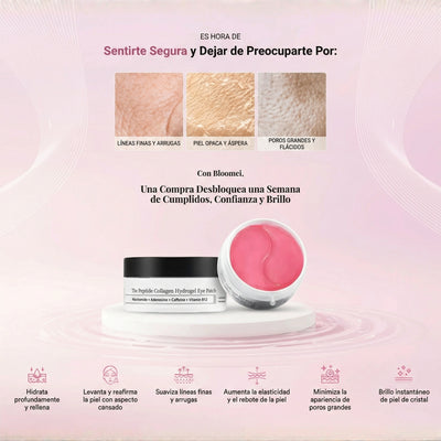 PARCHE REGENERATIVO PARA OJOS CON HIDROGEL DE COLÁGENO Y PÉPTIDO (60 uds.)