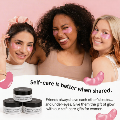 Bloomei peptide serum under eye patches