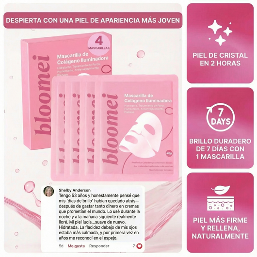 Mascarilla Collagen 'Glow Up'